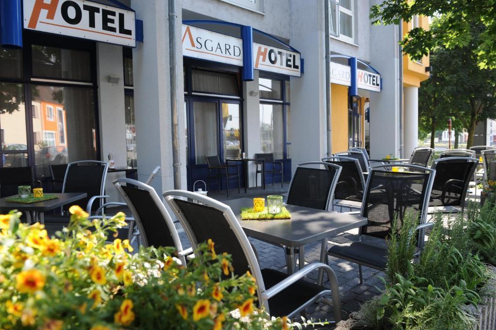 Asgard Hotel Worms Exterior foto